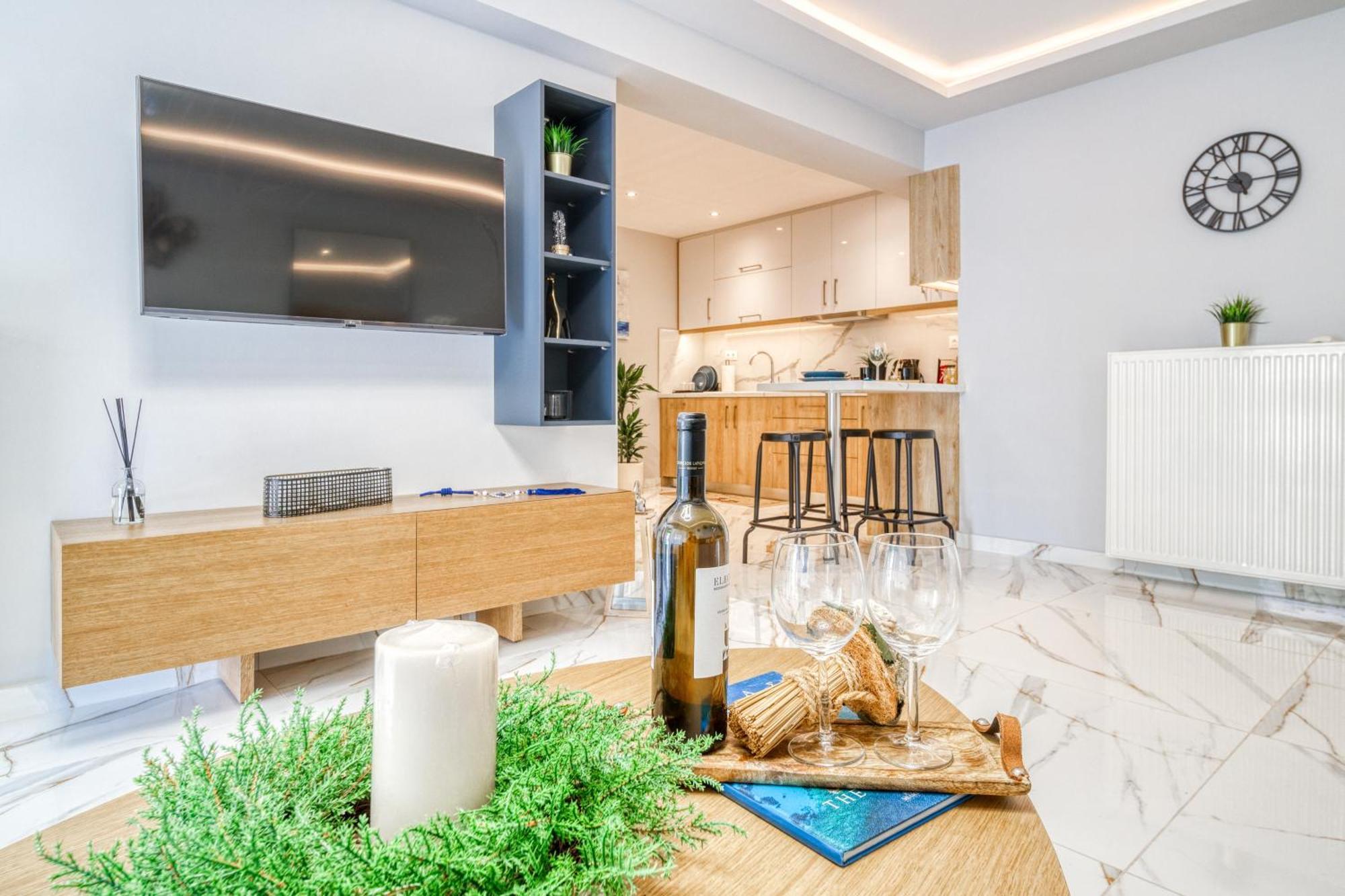 Athens Riviera, Seaview, Beachfront, Lux Apartment On Starbucks Building Eksteriør billede