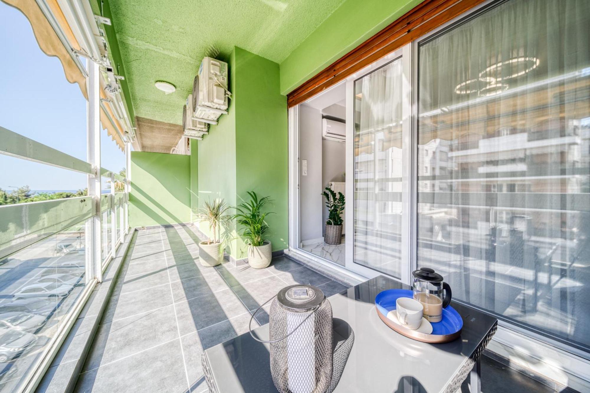 Athens Riviera, Seaview, Beachfront, Lux Apartment On Starbucks Building Eksteriør billede