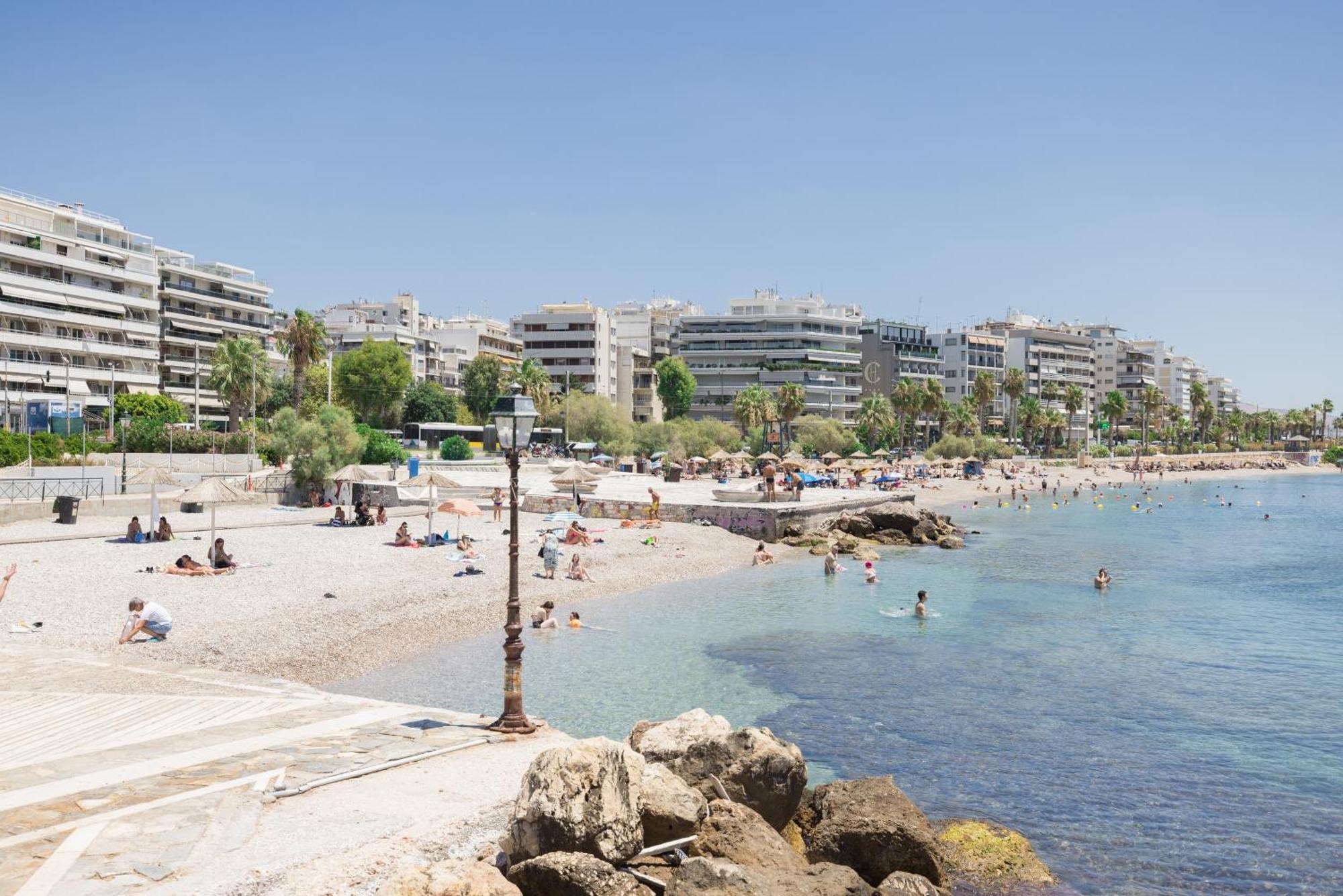 Athens Riviera, Seaview, Beachfront, Lux Apartment On Starbucks Building Eksteriør billede